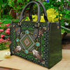 Naumaddic Arts Green Leather Bag WCS