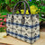 Seamless Geometric Pattern Leather Bag WCS