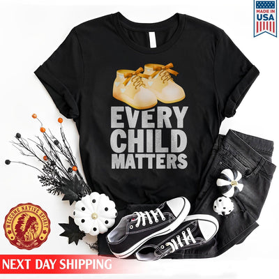 Every Child Matters Shoes Orange For Orange Shirt Day Unisex T-Shirt/Hoodie/Sweatshirt