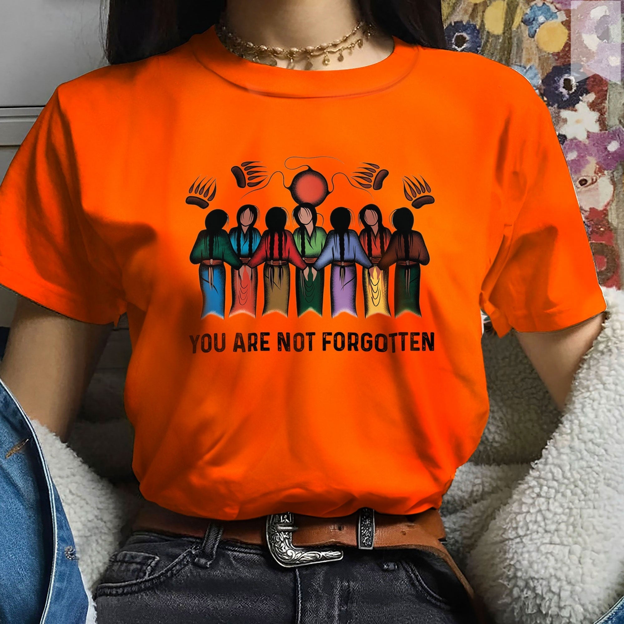 Every Child Matters You Are Not Forgotten Native American Unisex T-Shirt/Hoodie/Sweatshirt