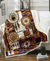 Native Dreamcatcher Fleece Blanket WCS