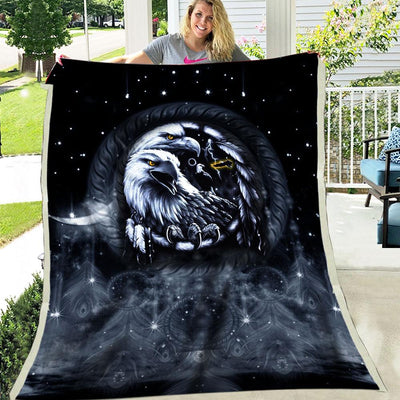 Native Black Fleece Blanket WCS