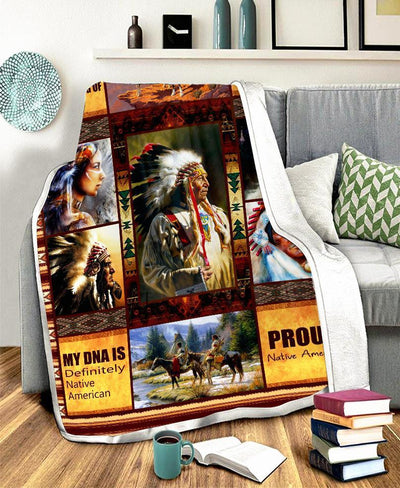 Native Chief Fleece Blanket WCS