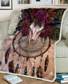 Dreamcatcher Rose Fleece Blanket WCS