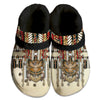 Unisex Pattern Fleece Clog Shoes For Women and Men Native American Style