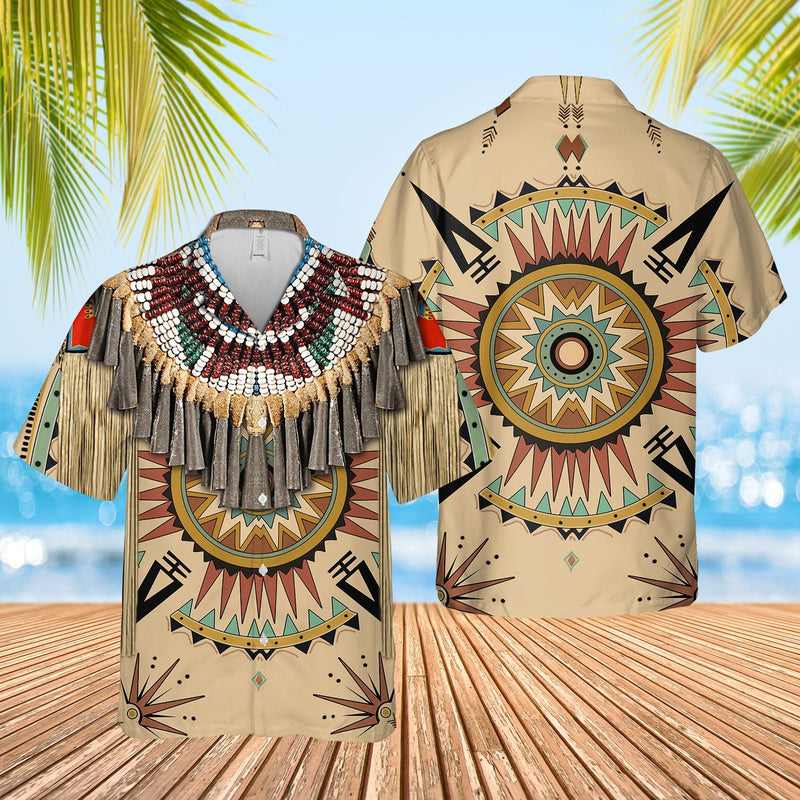 Native Pattern Hawaiian Shirt WCS