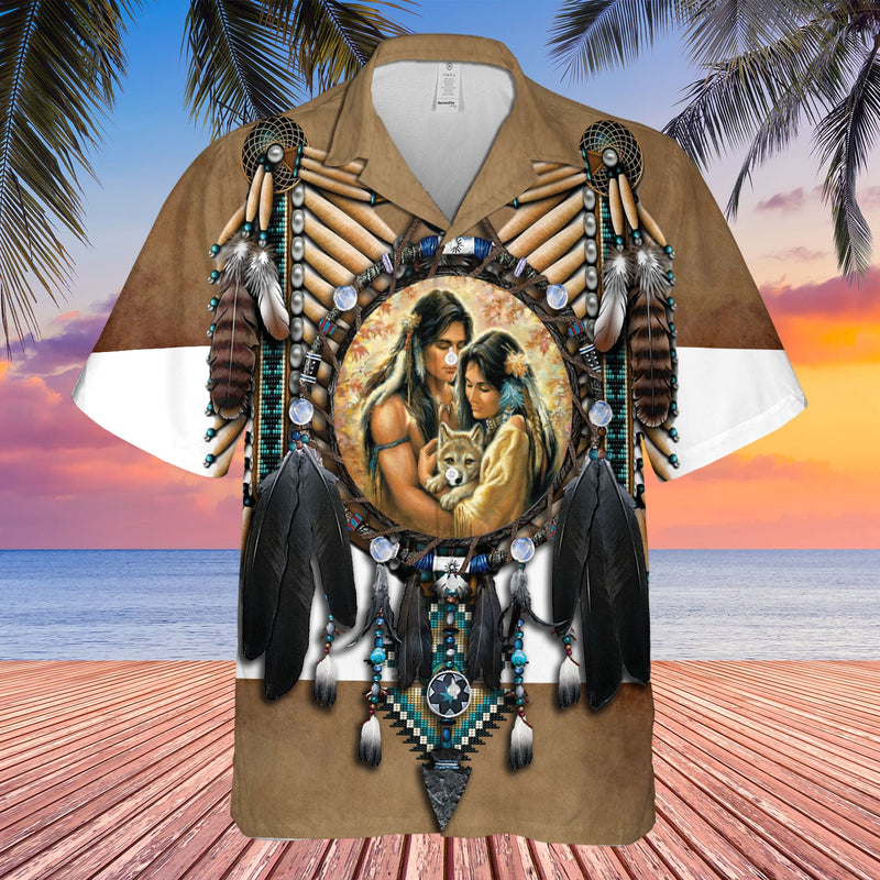 Native American Hawaiian Shirt WCS