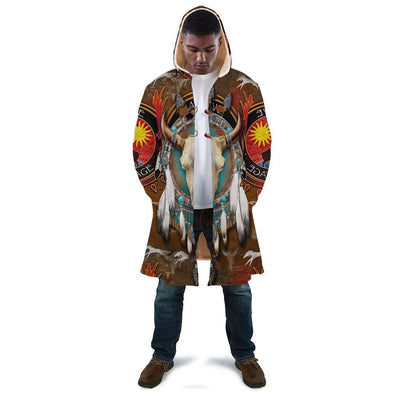 Brown Buffalo Native Cloak - Native American Pride Shop