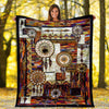 Native Dreamcatcher Fleece Blanket WCS