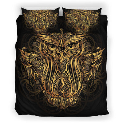 The Golden Owl Bedding Set WCS