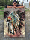 The Beautiful Native Headdress Poster/Canvas