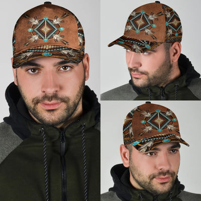 Mandala Brown Native American - Cap WCS