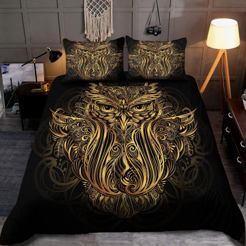 The Golden Owl Bedding Set WCS