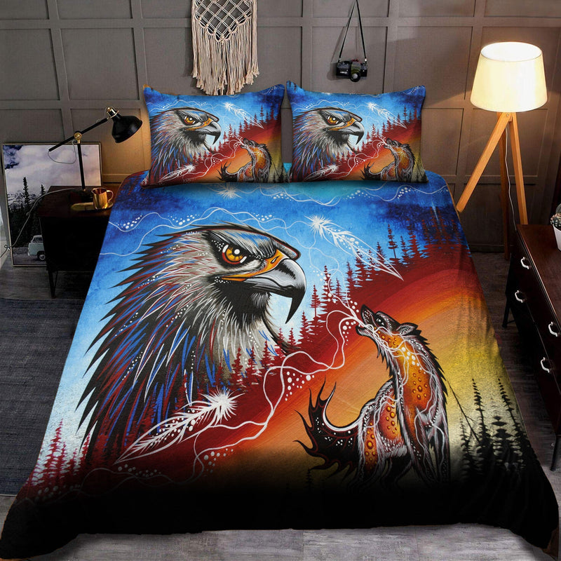 Eagle & Wolf Bedding Set WCS