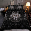 Black Native Wolf Bedding Set WCS