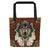 Native American Wolf Tote bag WCS