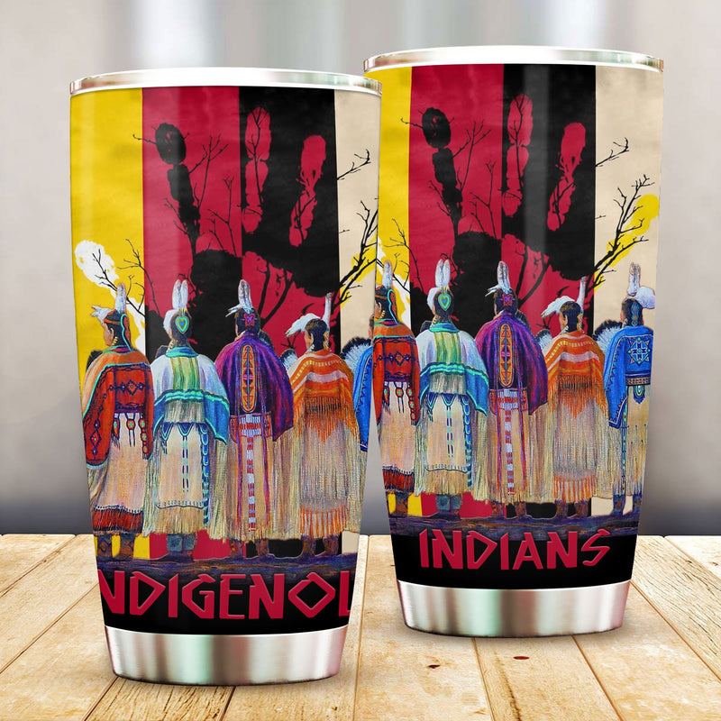 Native Woman Tumbler WCS