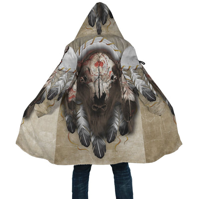 Buffalo Feather Native Cloak - Native American Pride Shop