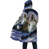 Blue Beauty Wolf Cloak - Native American Pride Shop