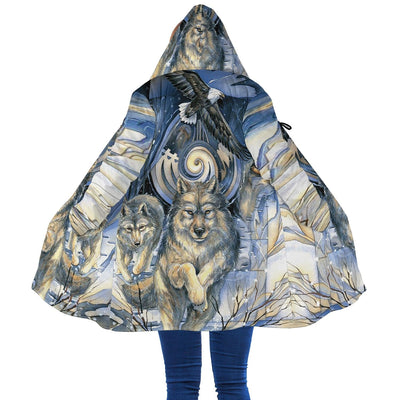 Wolf Winter Cloak - Native American Pride Shop