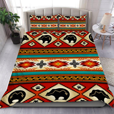 Border & Bear Patterns Bedding Set WCS