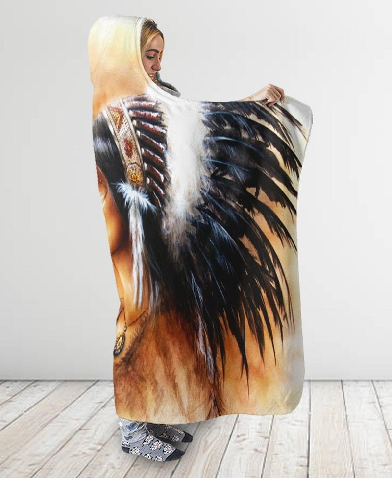 Native Hooded Blanket WCS