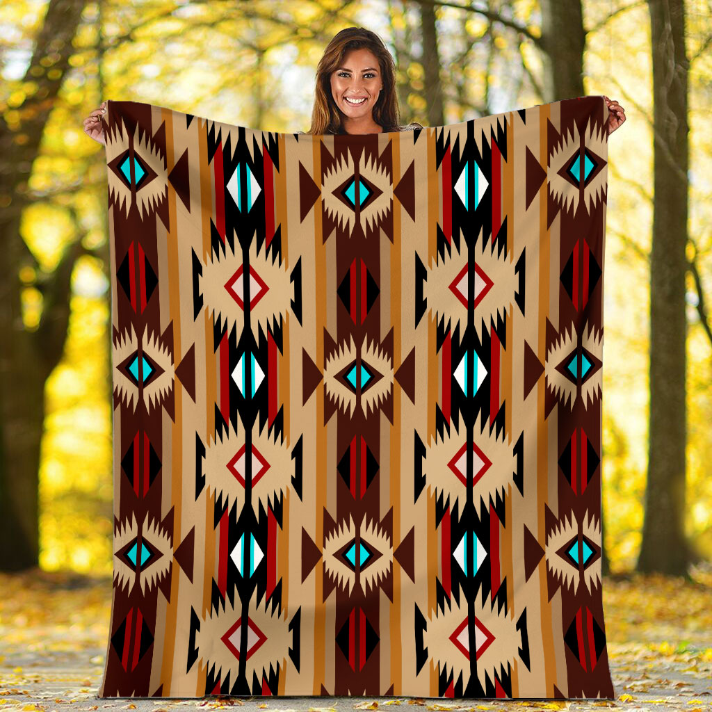 Pattern Cultural Fleece Blanket WCS