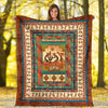 3D Native Dance Fleece Blanket WCS