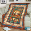 3D Native Dance Fleece Blanket WCS