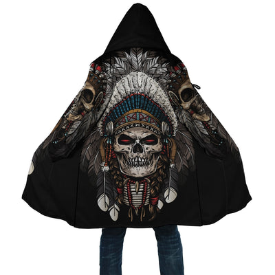 Skull Native Cloak - Native American Pride Shop