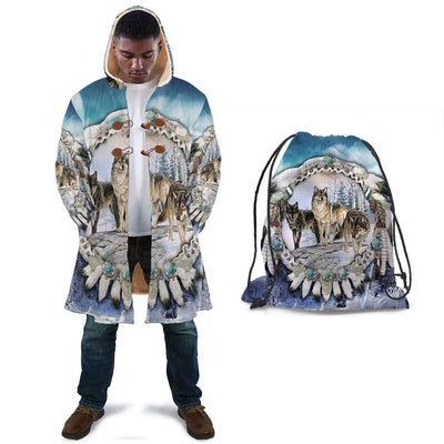 Wolf Feather Cloak - Native American Pride Shop