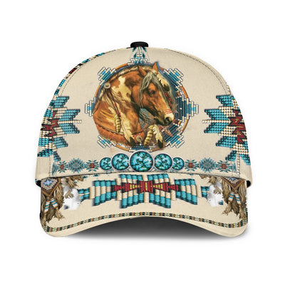 Native Pattern Horse - Cap WCS