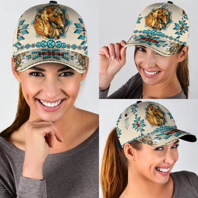 Native Pattern Horse - Cap WCS