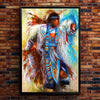 Native American Man Dance Poster/Canvas