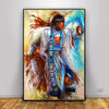 Native American Man Dance Poster/Canvas