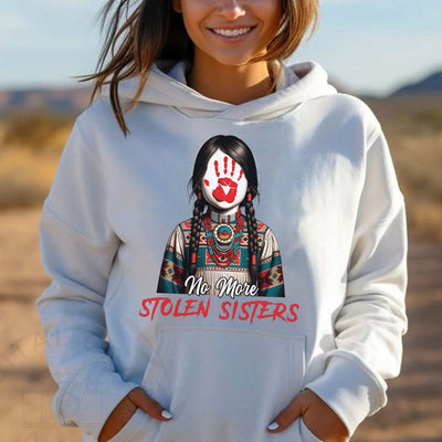 MMIW No More Stolen Sisters Red Hand Unisex T-Shirt/Hoodie/Sweatshirt