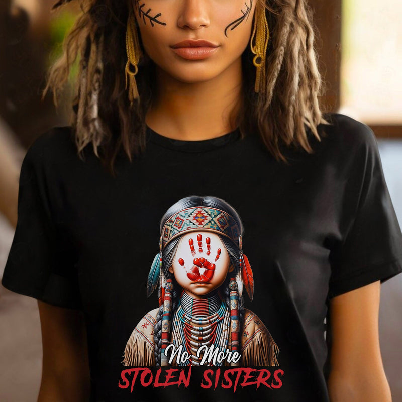 MMIW No More Stolen Sisters No Face Unisex T-Shirt/Hoodie/Sweatshirt