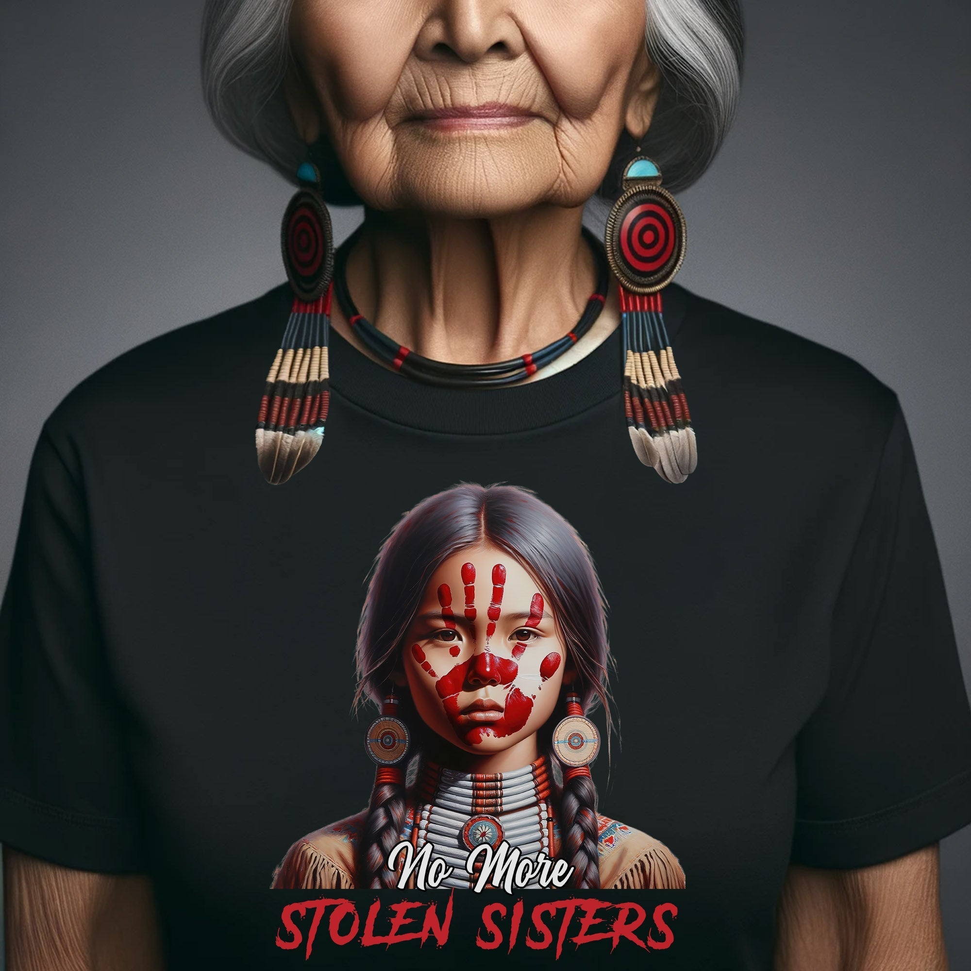 MMIW No More Stolen Sisters No Face Unisex T-Shirt/Hoodie/Sweatshirt