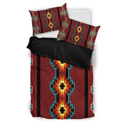 Brown Native Pattern Bedding Set WCS